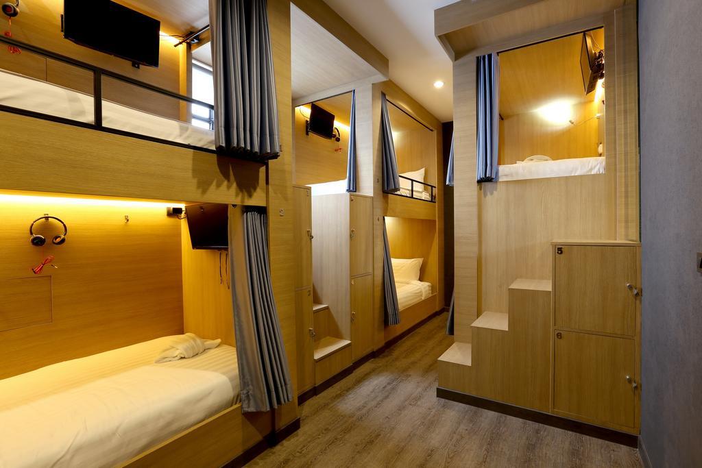 Bett im gemischten 6-Bett-Schlafsaal
